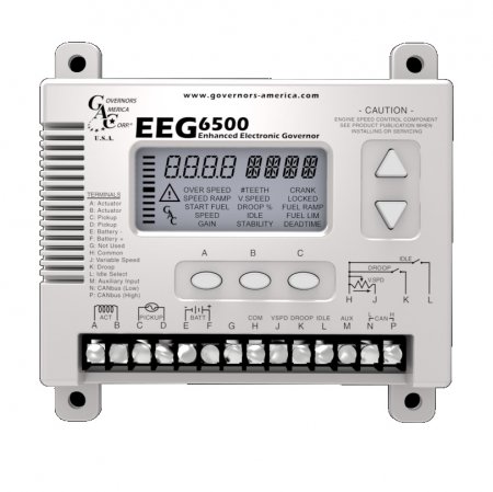 EEG6500, Speed Control, Digital GAC 12 or 24V