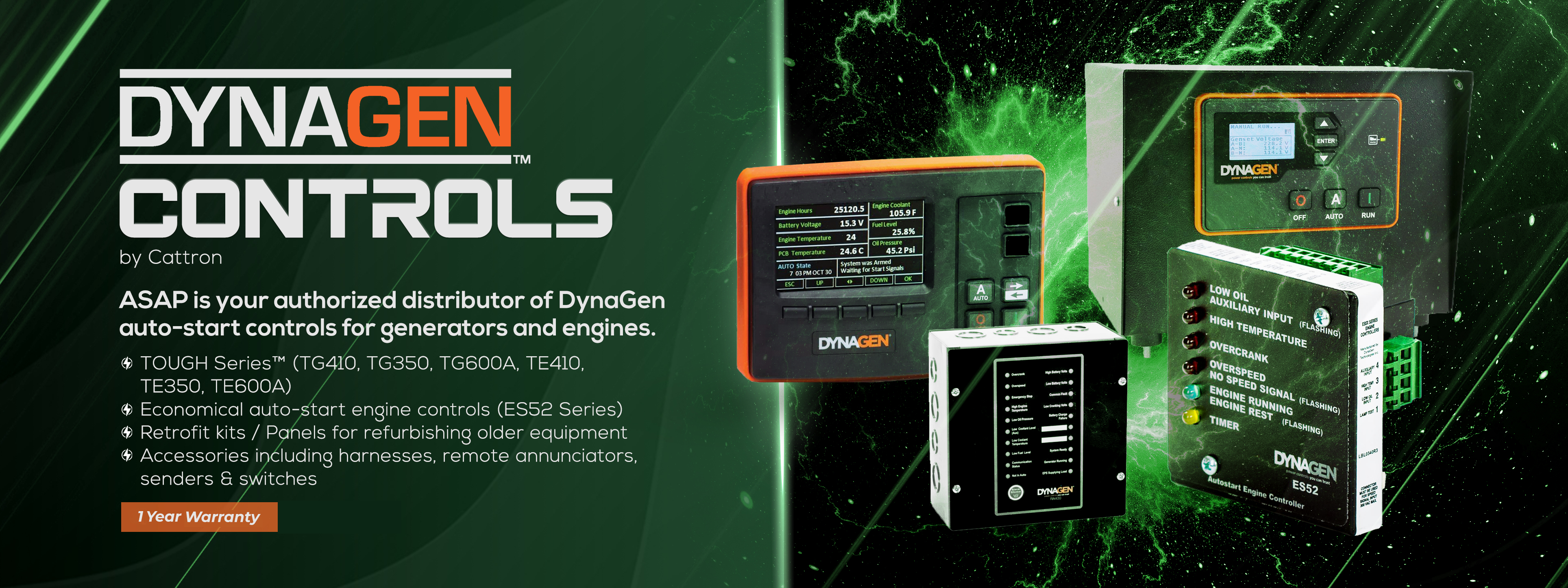 Dynagen Controls and Switches
